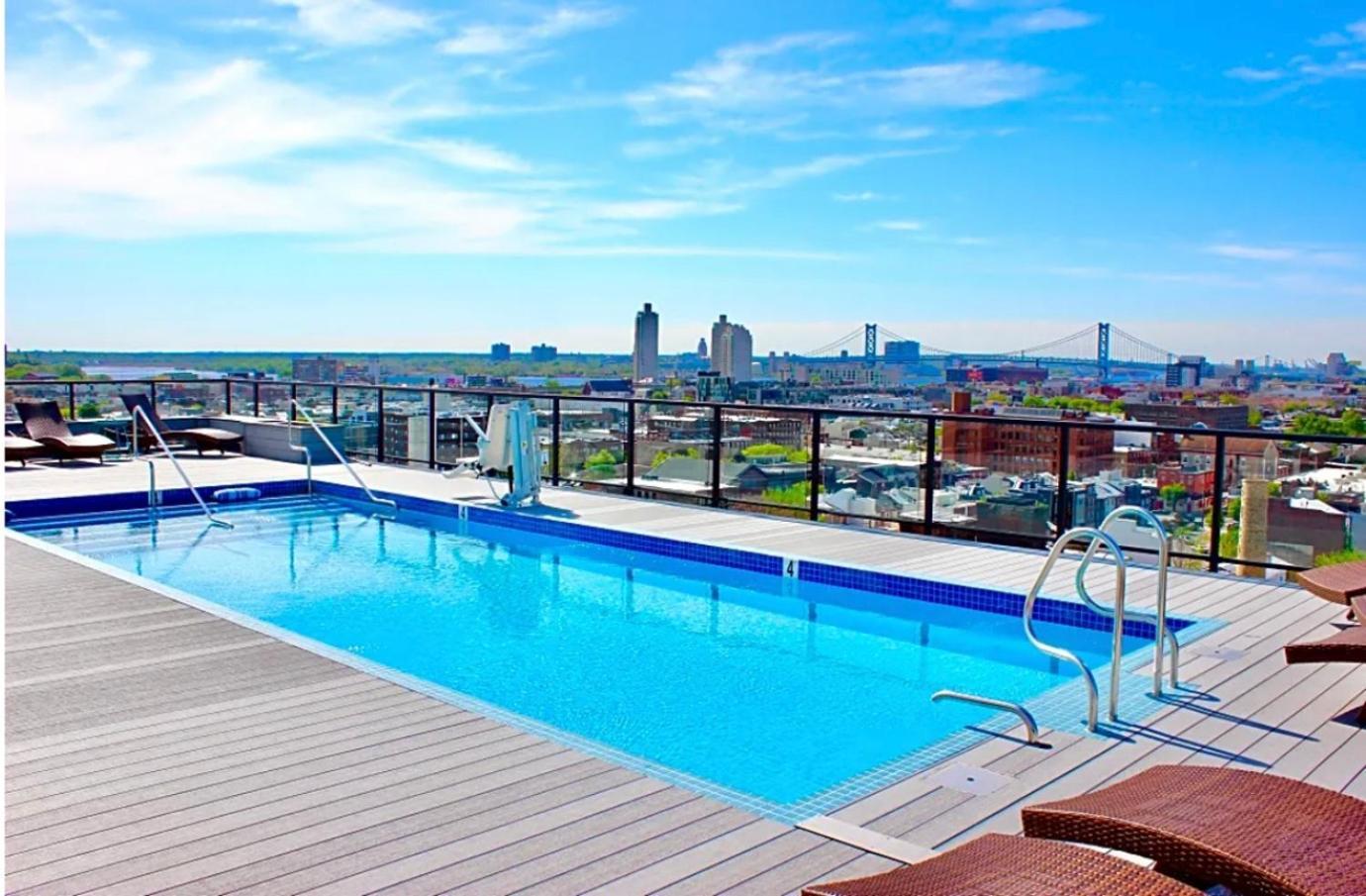 Upscale Studio W Rooftop Deck Apartment Philadelphia Luaran gambar