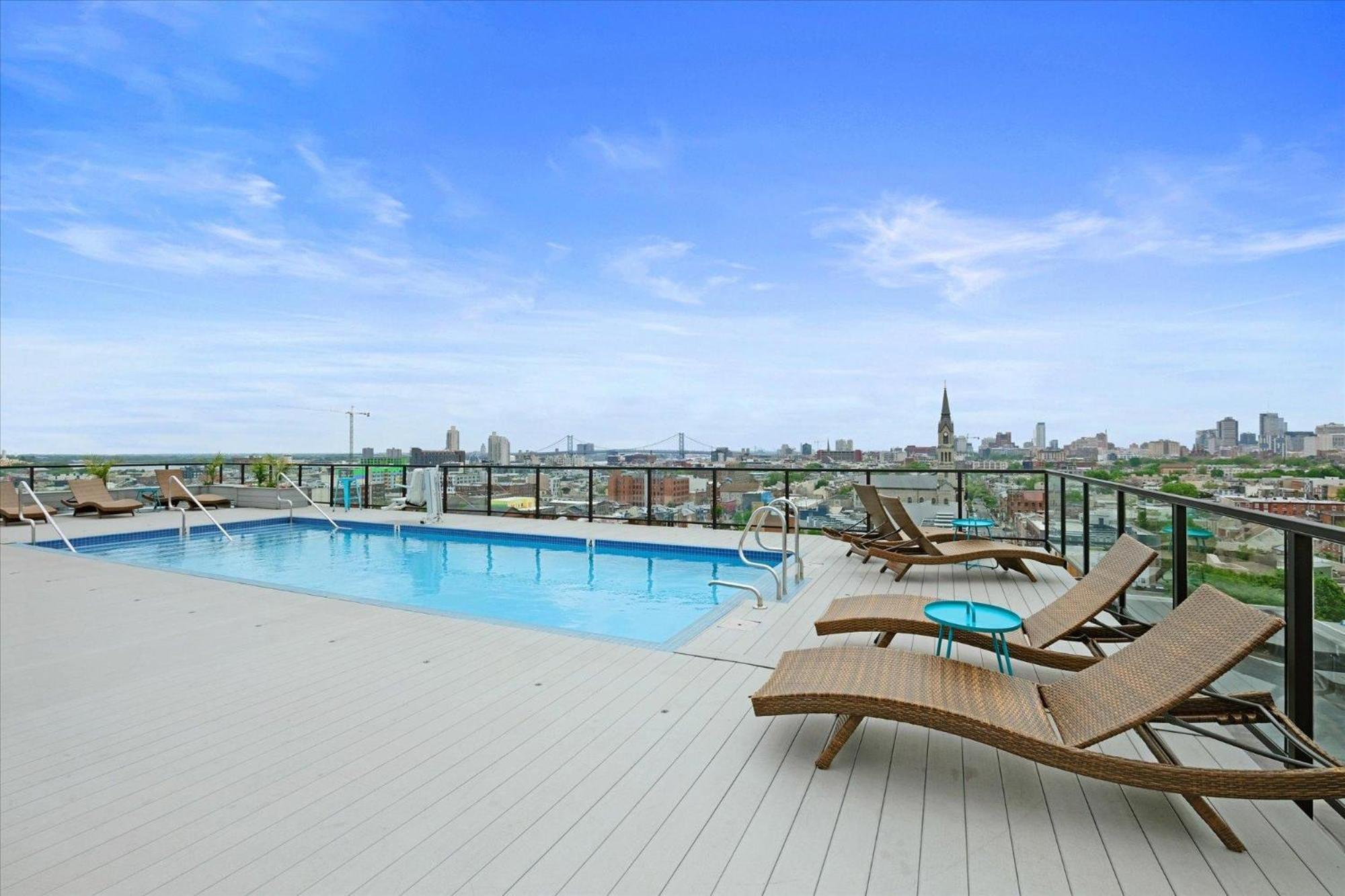 Upscale Studio W Rooftop Deck Apartment Philadelphia Luaran gambar